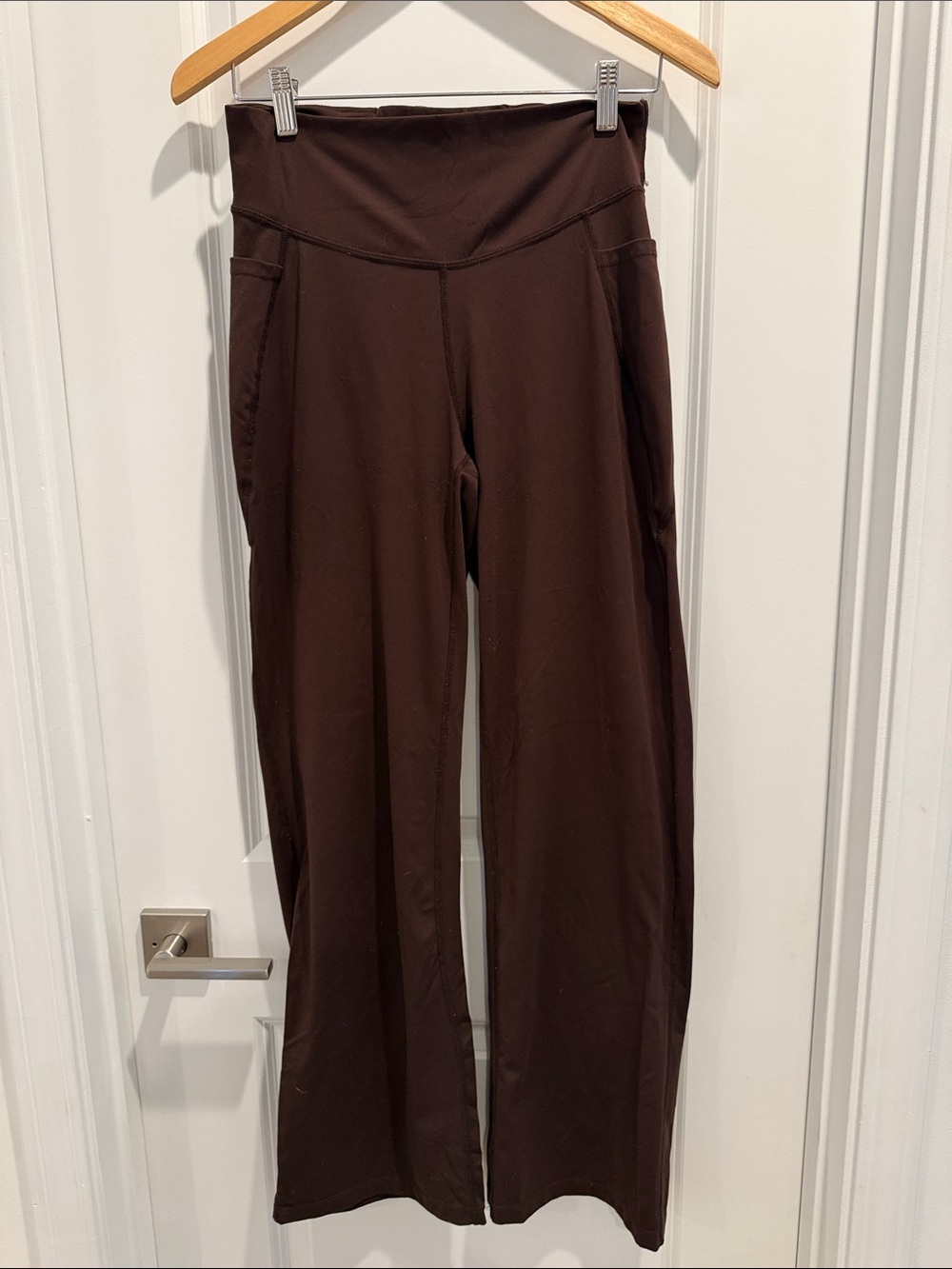 Jockey Brown Wide-Leg Active Pants